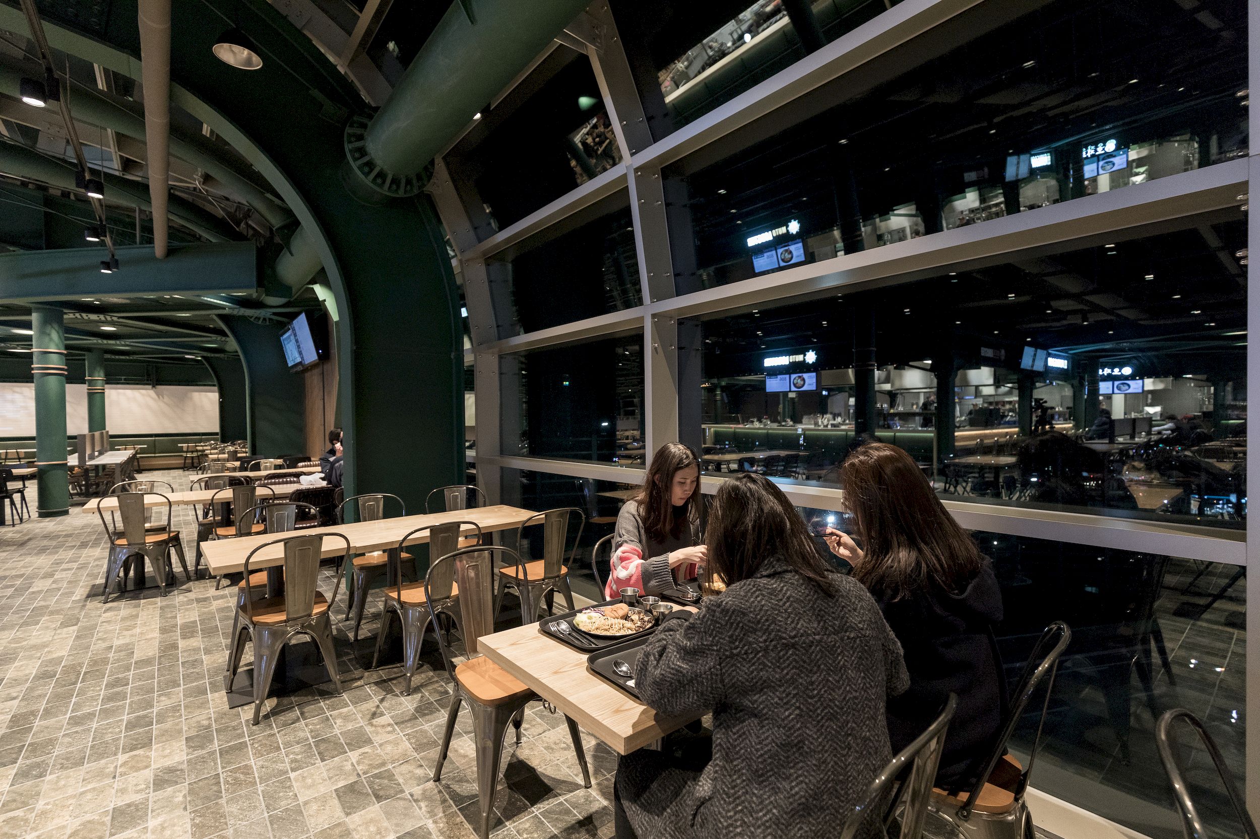 시흥하늘휴게소 푸드코트